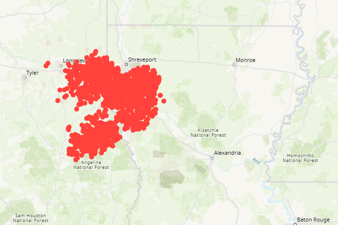 Haynesville Map 