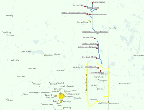 Carbon Capture and Storage Projects in Alberta